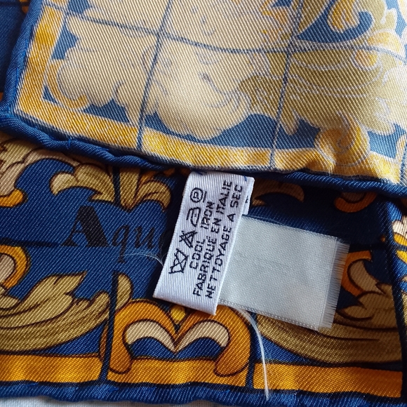 Aquanscum Of London Silk Scarf - Picture 4 of 9